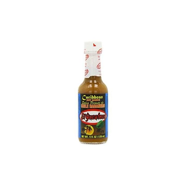 El Yucateco Chile Habanero Caribbean Hot Sauce 120ml - YucaHaba