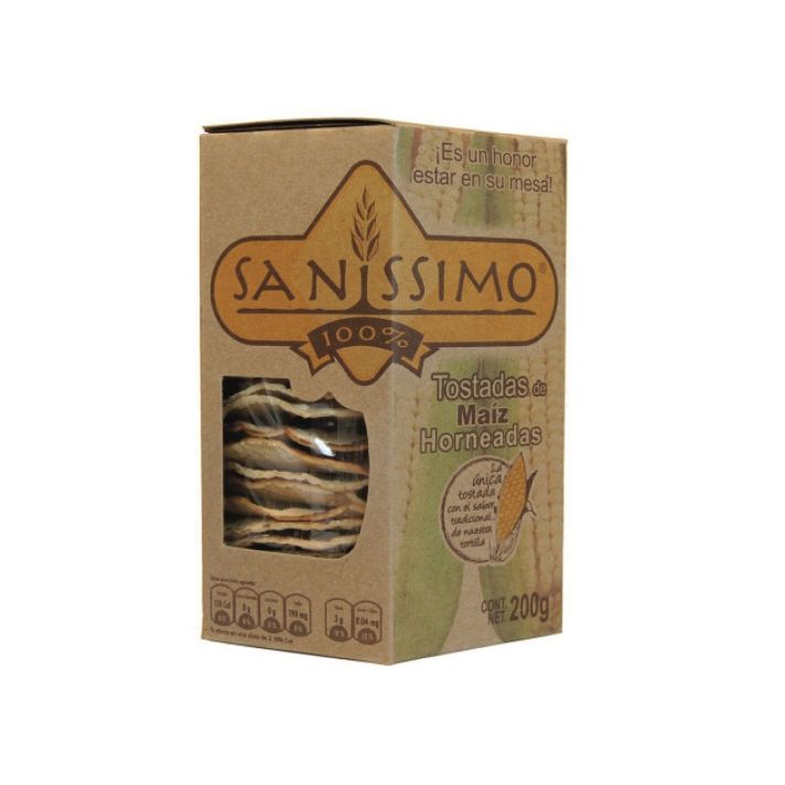 Sanissimo Corn Tostadas 200g
