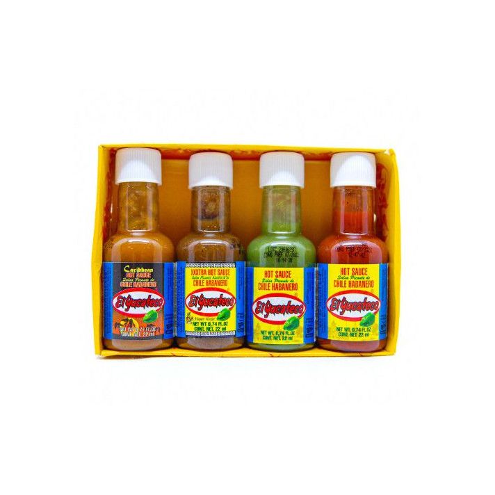 El Yucateco Chile Habanero Samples 4x22ml