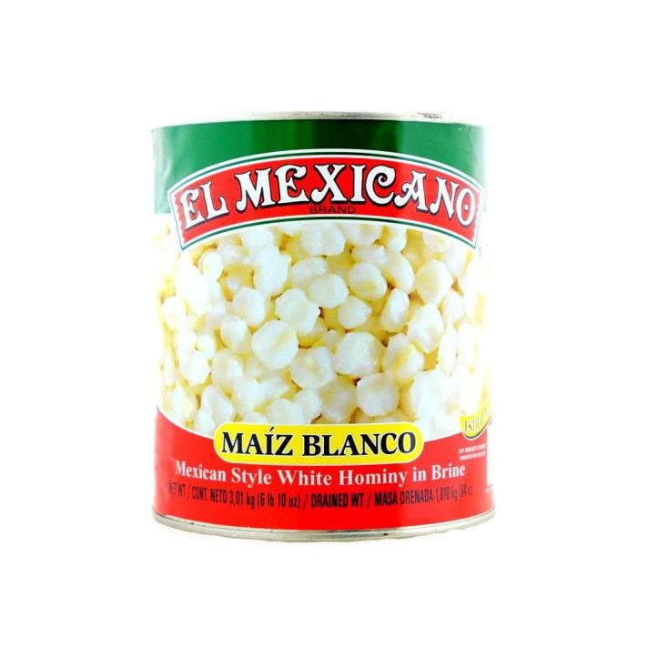 El Mexicano Pozole White Hominy 3kg