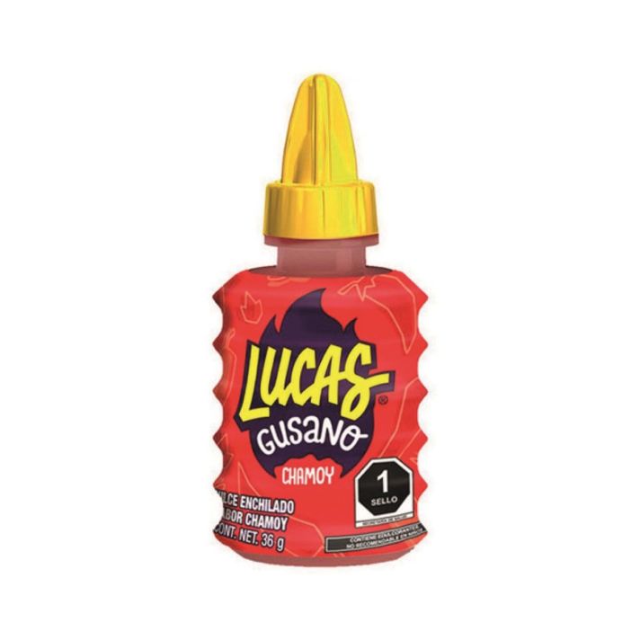 Lucas Gusano Chamoy Soft Candy