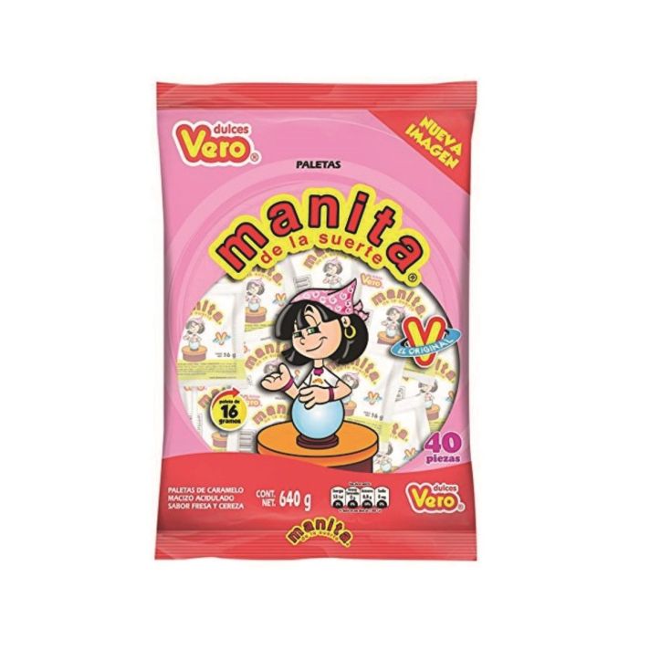 Vero Manita de la Fortuna Lollipop (Pack of 40)