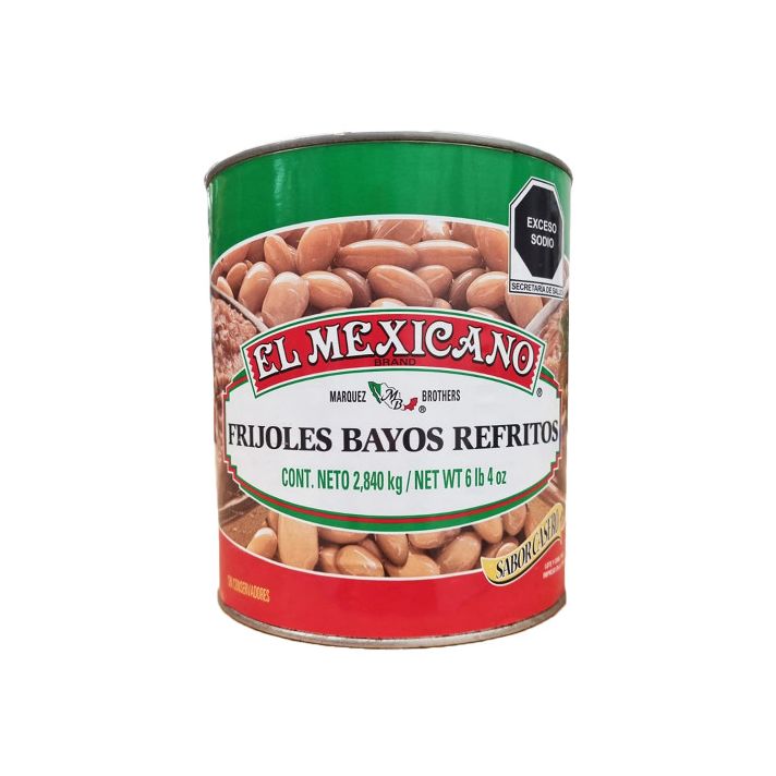 El Mexicano Pinto Beans Refried 3kg