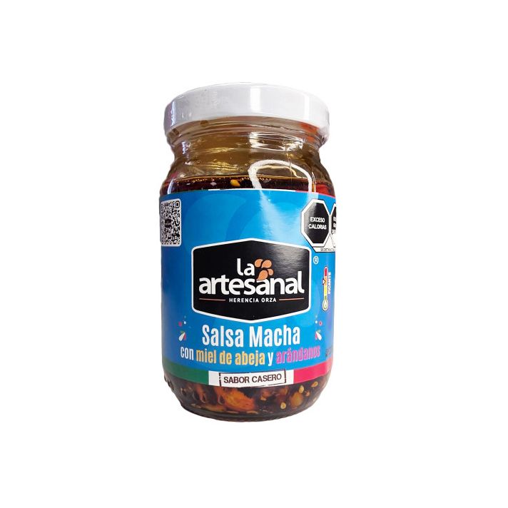 La Artesanal Salsa Macha with Honey and Blueberry 200g