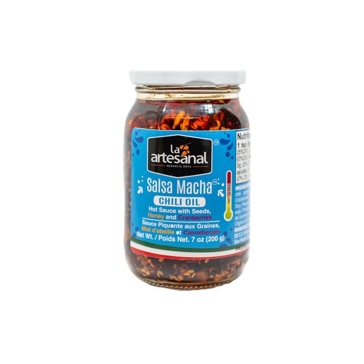 La Artesanal Salsa Macha with Honey and Cranberry 200g