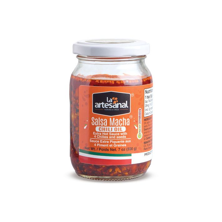 La Artesanal Salsa Macha Extra Hot 200g