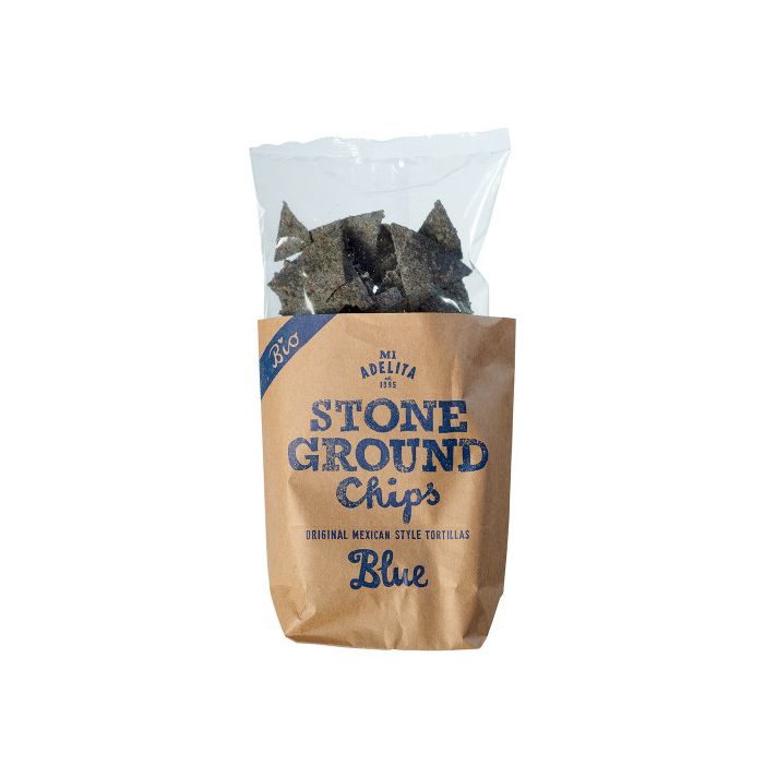 Mi Adelita Organic Totopos Blue 150g