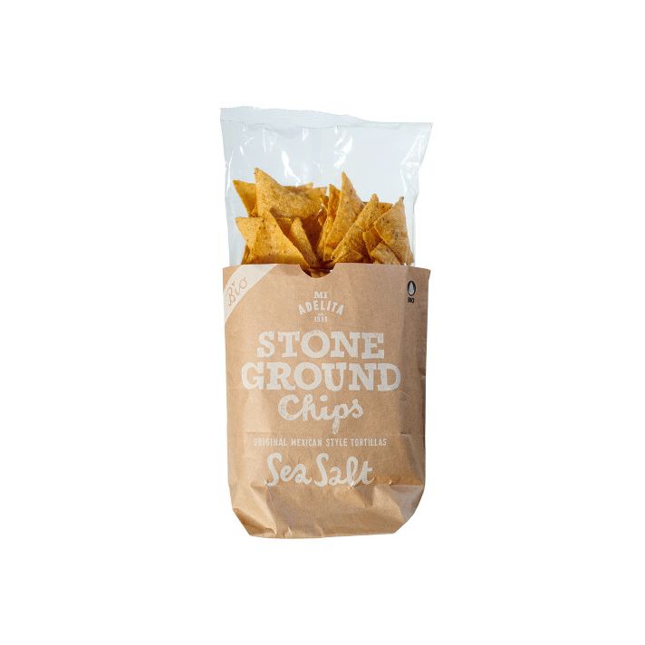 Mi Adelita Organic Totopos Sea Salt 150g
