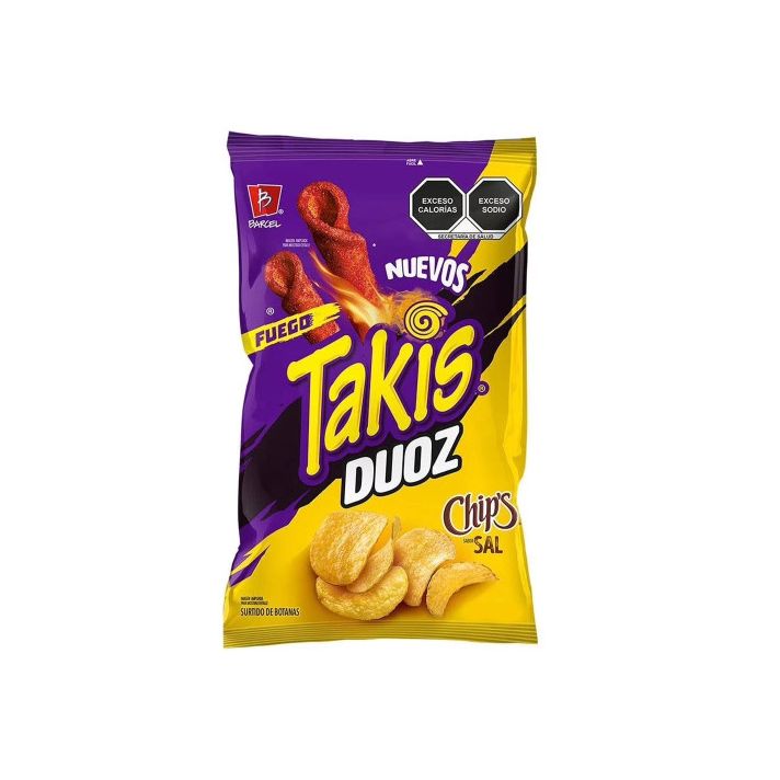 Barcel Takis Fuego Chips Douz 62g - CrispsMex