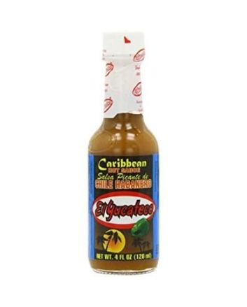 El Yucateco Chile Habanero Caribbean Hot Sauce 120ml - YucaHaba