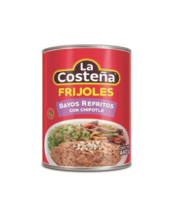 La Costena Refried Pinto Beans Chipotle 440g