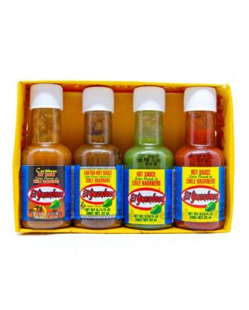 El Yucateco Chile Habanero Samples 4x22ml