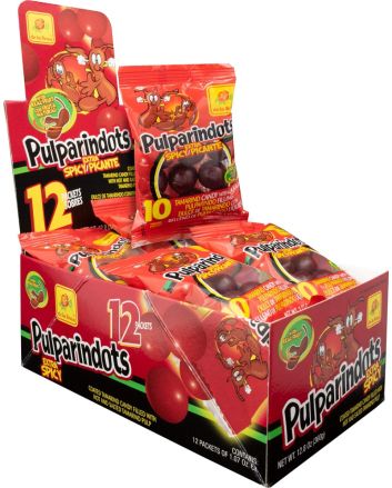 Pulparindots Tamarindo Extra Hot 360g (Box of 12) - GUS25