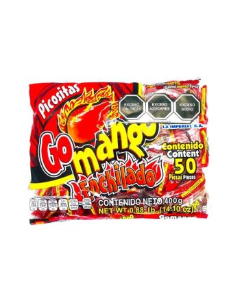 Picositas Go Mango Enchilado 8g (Bag of 50)