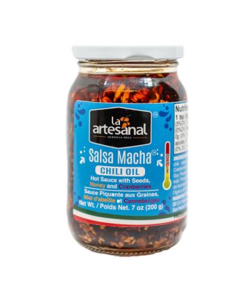 La Artesanal Salsa Macha with Honey and Cranberry 200g