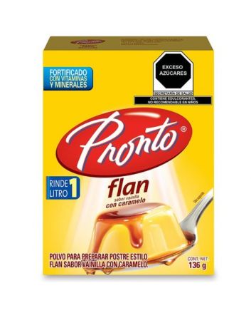 Pronto Custard Flan Vanilla Caramel Flavour 136g - News