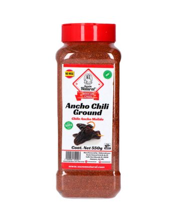 Sazon Natural Ancho Chilli Powder 550g