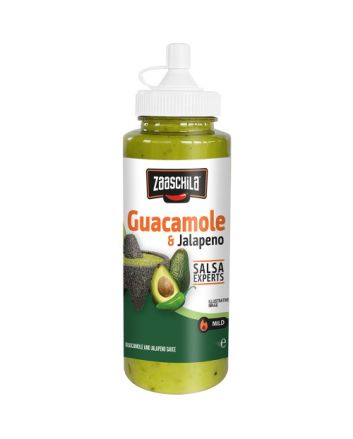 Zaaschila Salsa Guacamole con Jalapeno Squeeze 465g - MexBotana